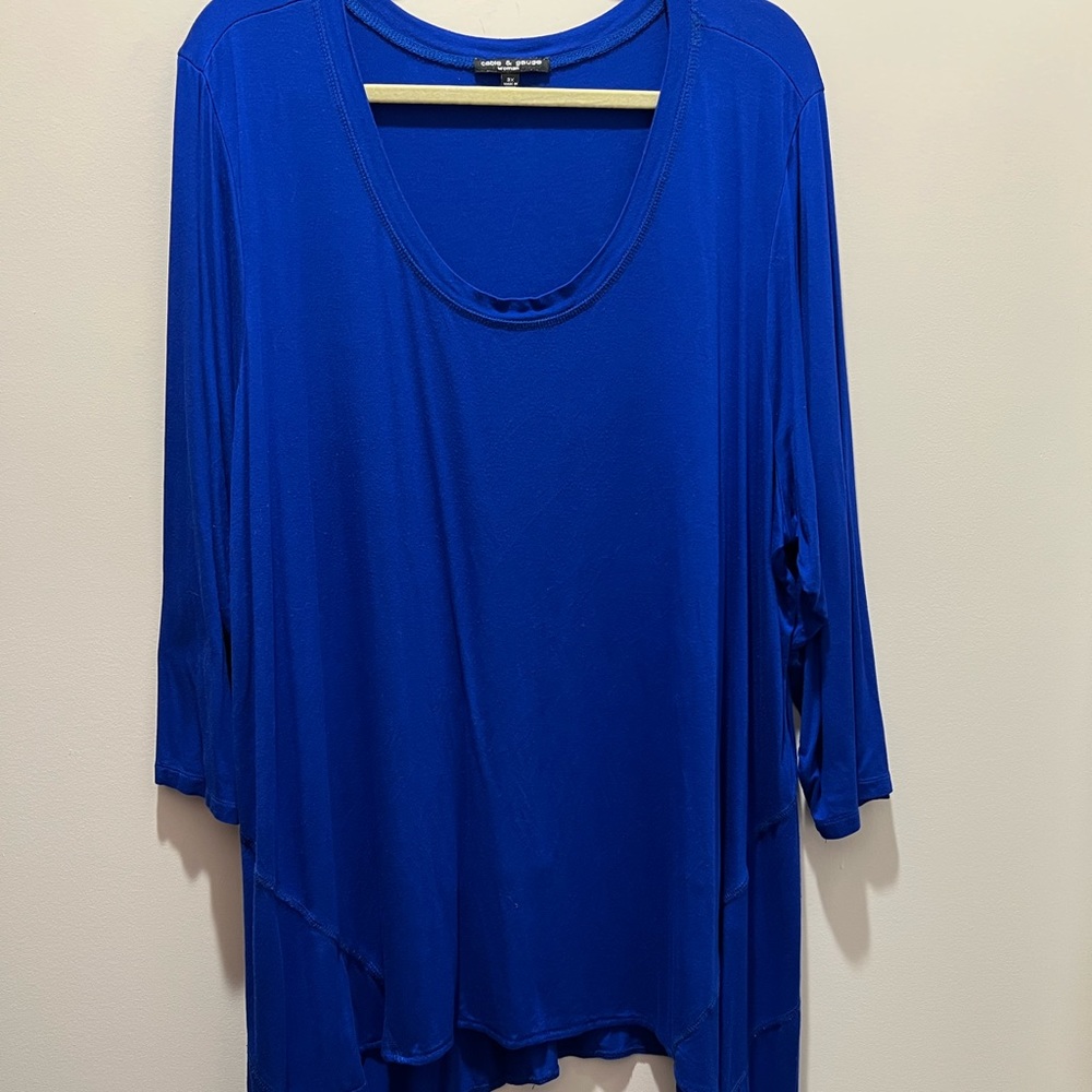 Cable & Gauge Hi-low Tunic